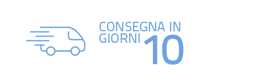 consegna in 10 giorni